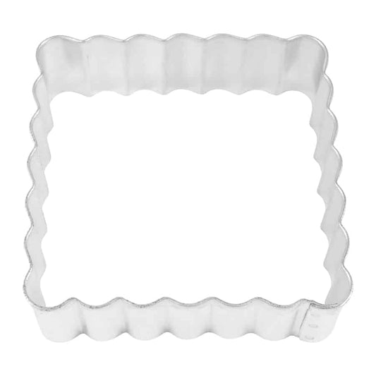 Fluted Square Cookie Cutter, 2.75"
