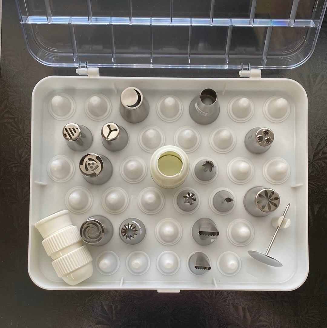 Empty Tip Box, Holds 37 Large Tips -NEW DESIGN