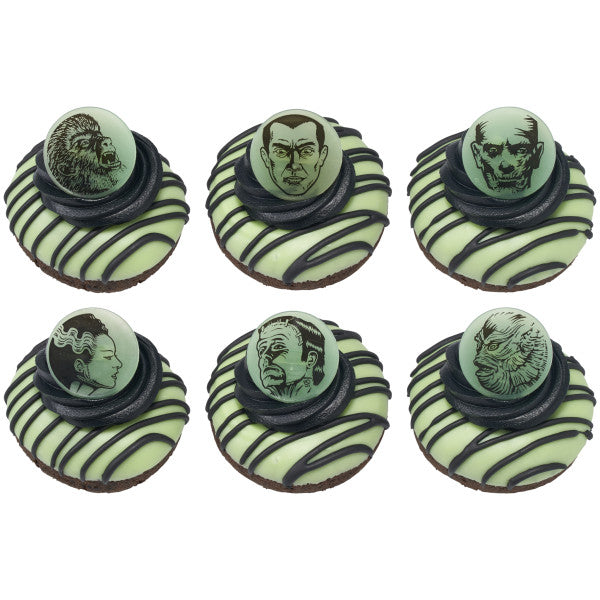 Monster Glow in the Dark Rings, 6 pack