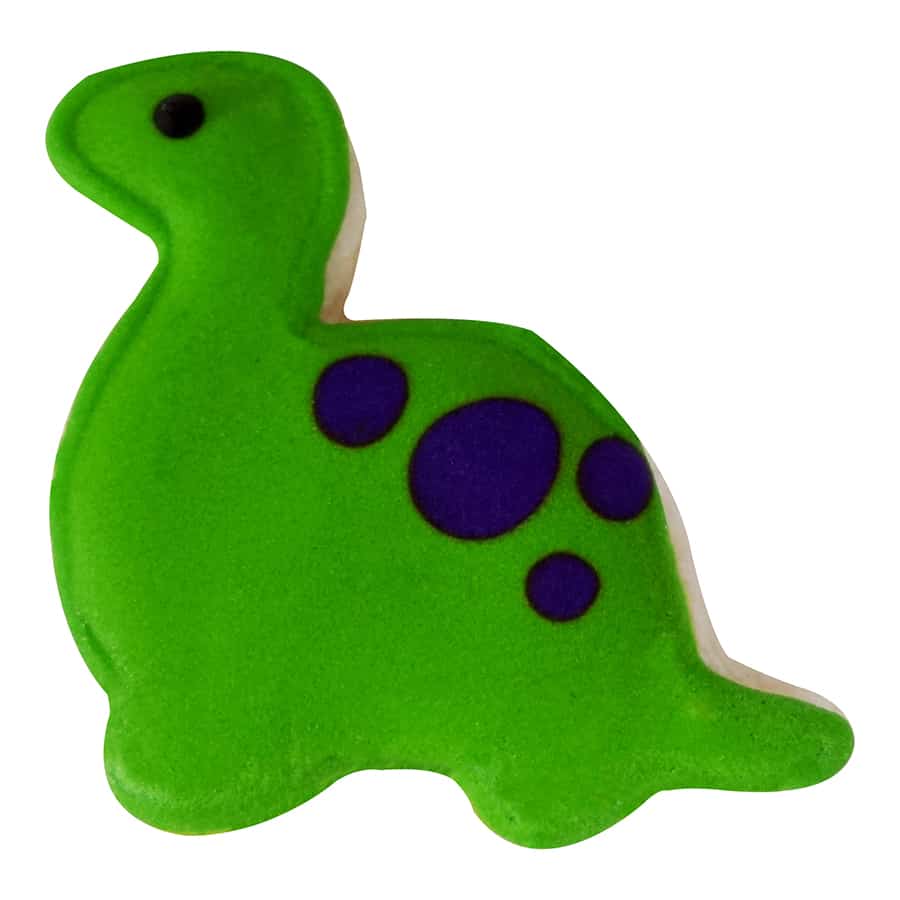 Mini Brontosaurus Dinosaur Cookie Cutter, 2"