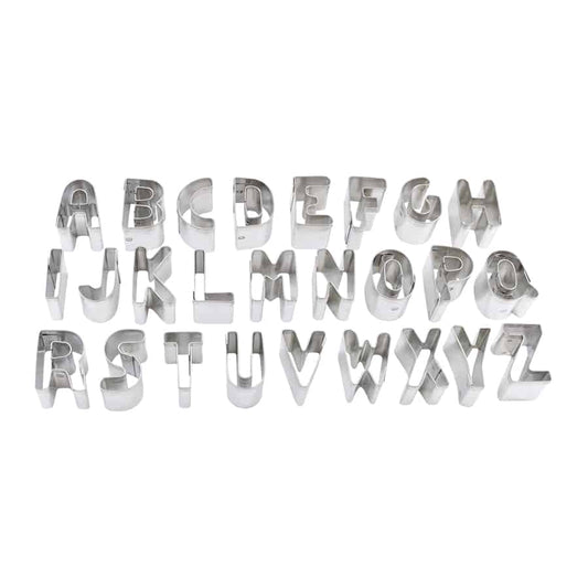 Alphabet, 1" Cookie Cutter Set