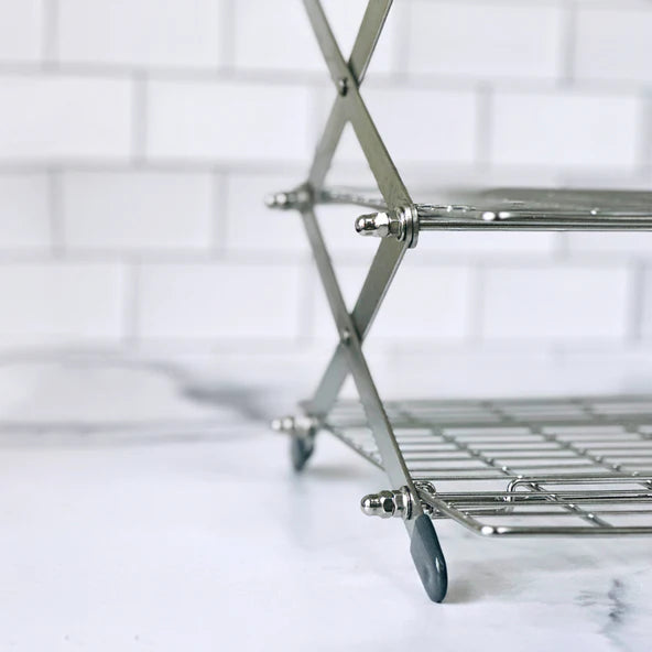 Collapsible Cookie Cooling Rack, 4-Tier