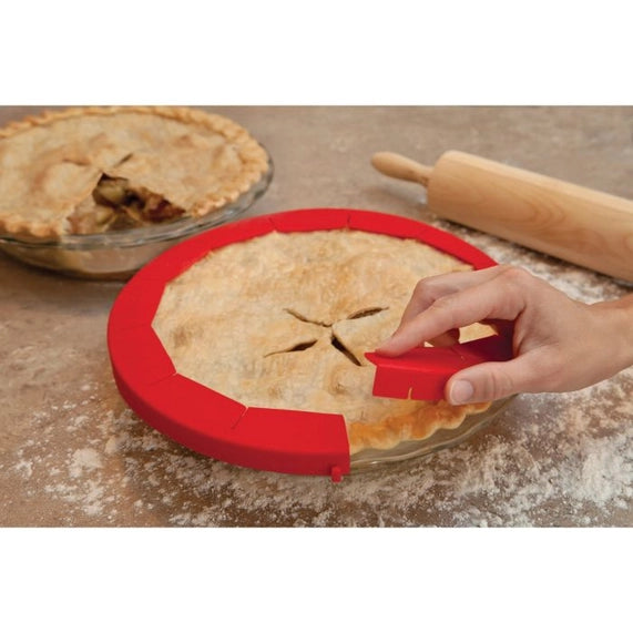 Adjustable Silicone Pie Crust Shield