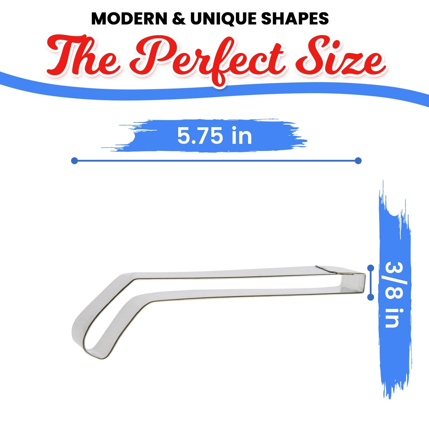 Hockey Stick Cookie Cutter 5.75"