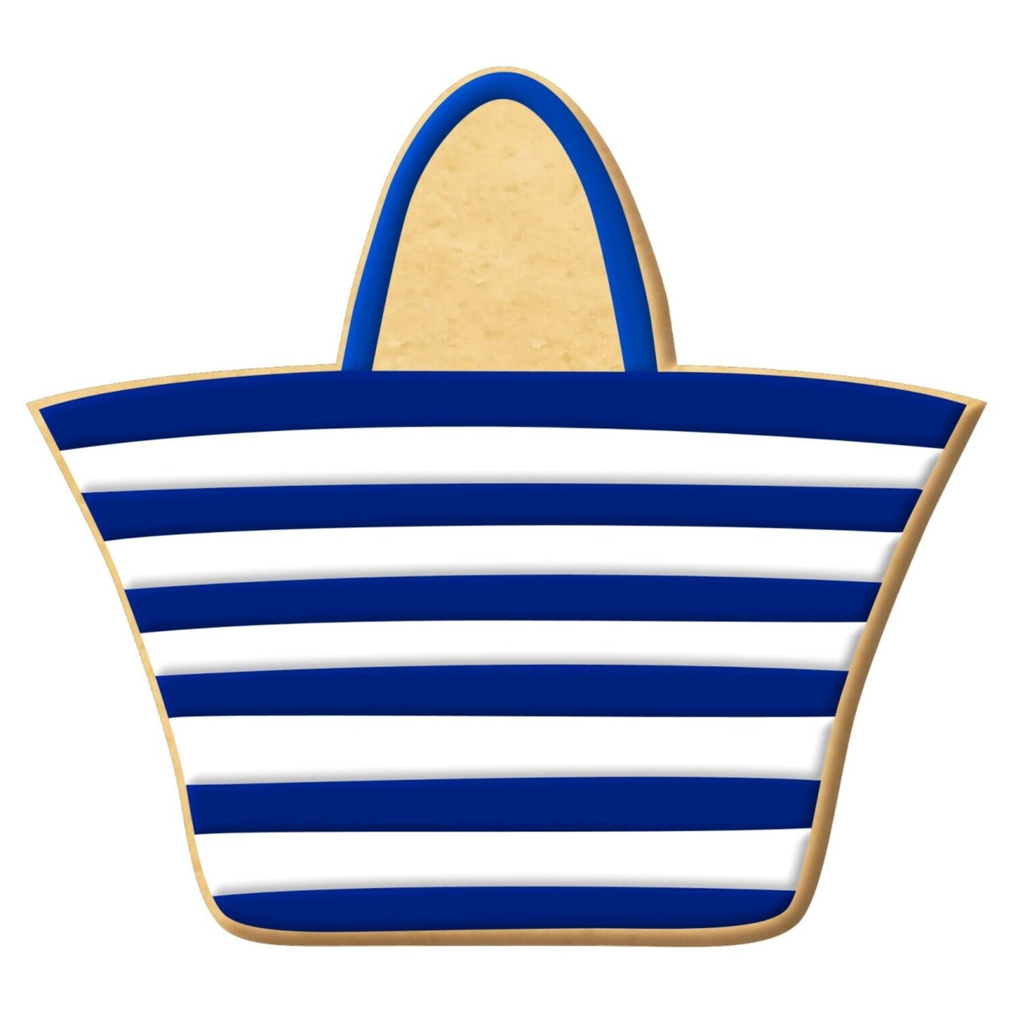 Beach Bag Tote Cookie Cutter, 4-3/8"
