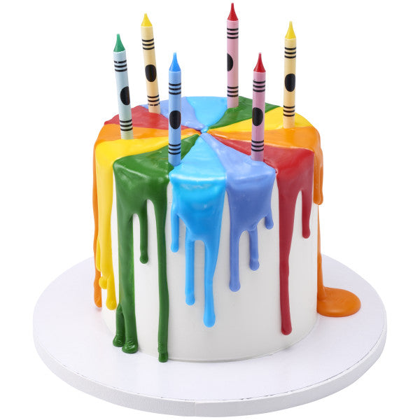 Crayon Candles, 10 pack