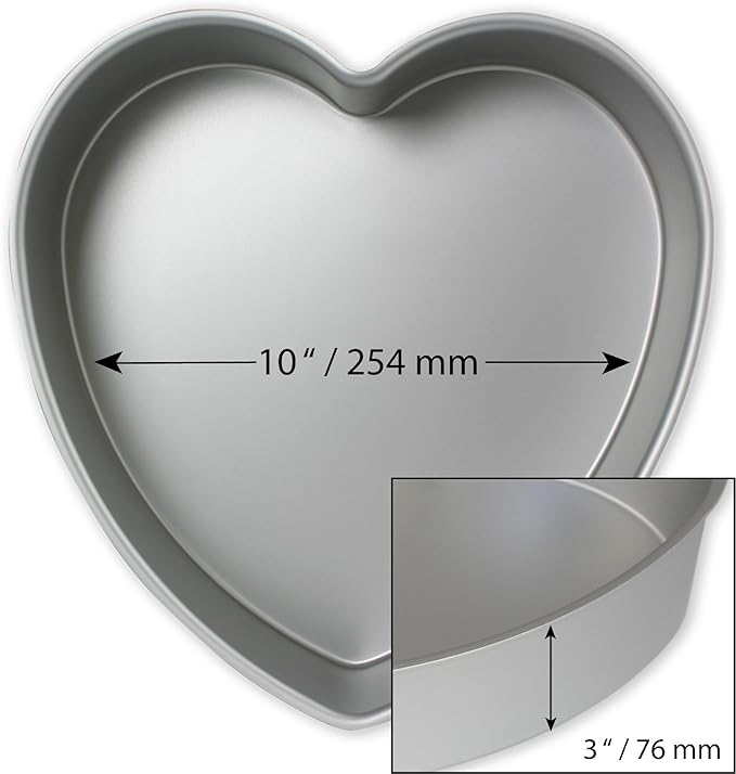 Heart Pan, 10" x 3"