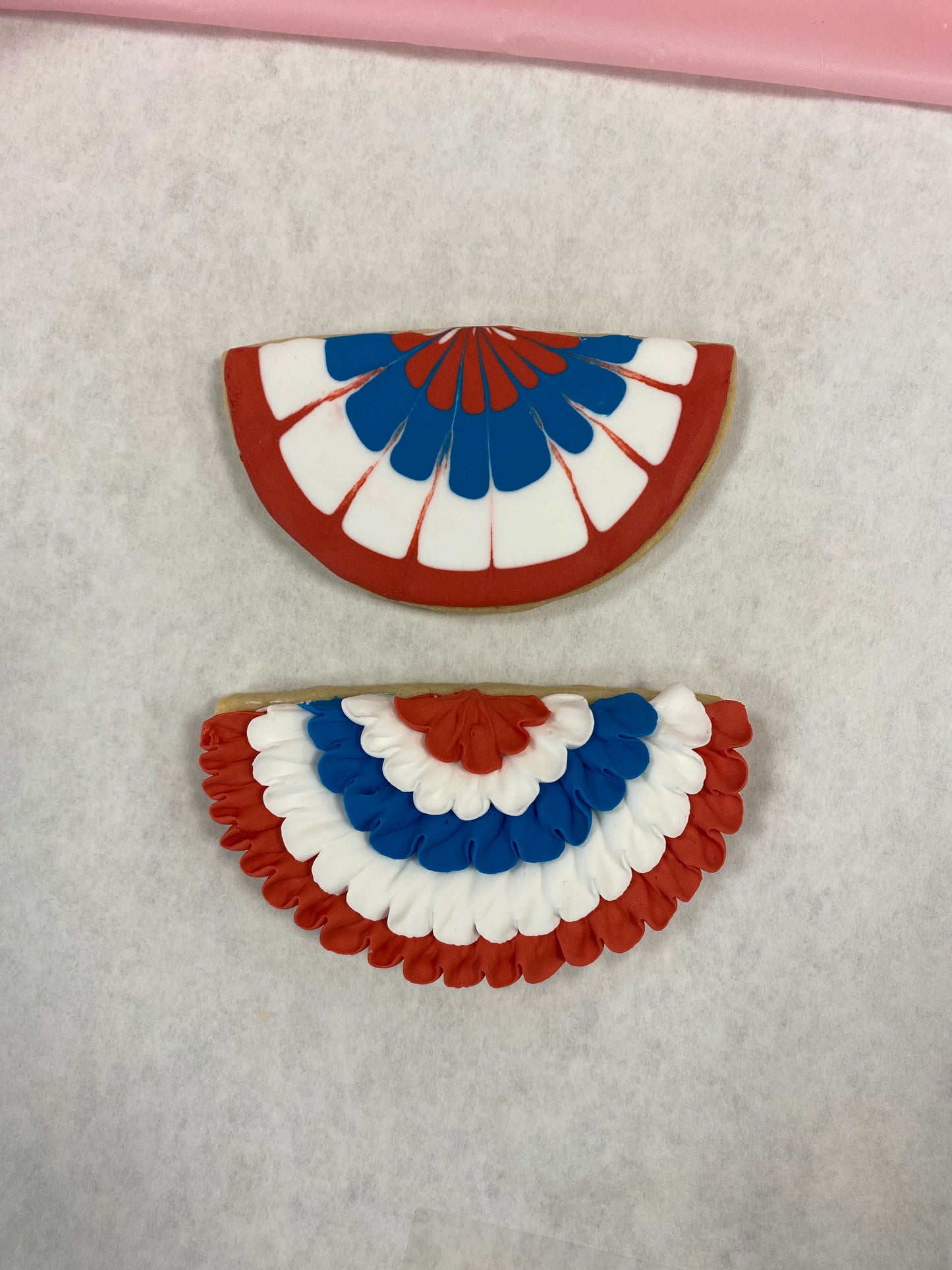 Half Round / Taco / Citrus Slice / Bunting Cookie Cutter