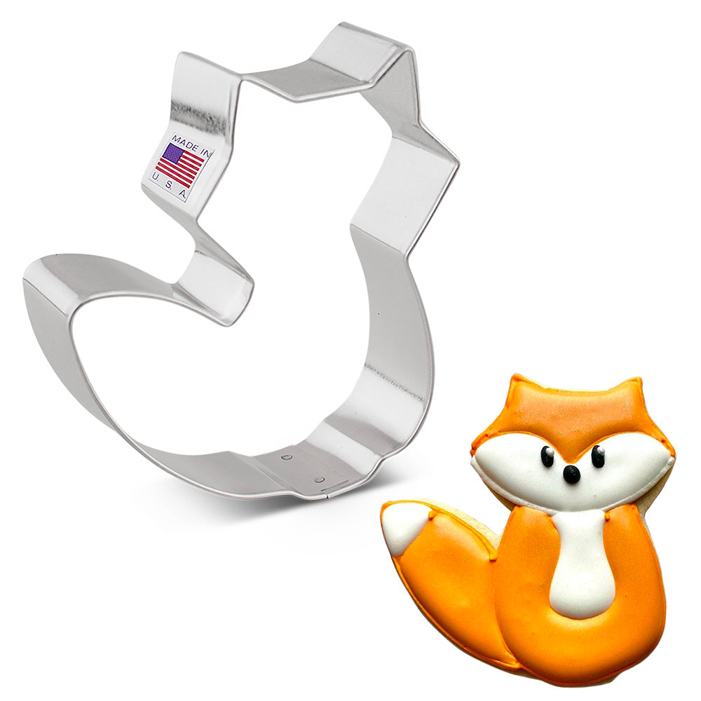 Fox Cookie Cutter 3.5"