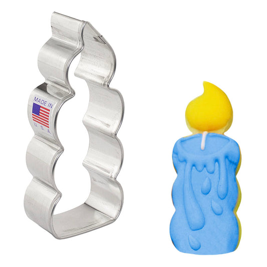 Candle Cookie Cutter, 4.25"
