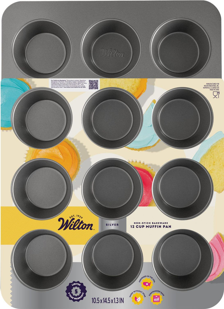 Muffin Pan, Non-Stick, Standard 12-Cup