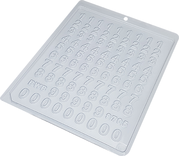 Mini Numbers Mold, BWB