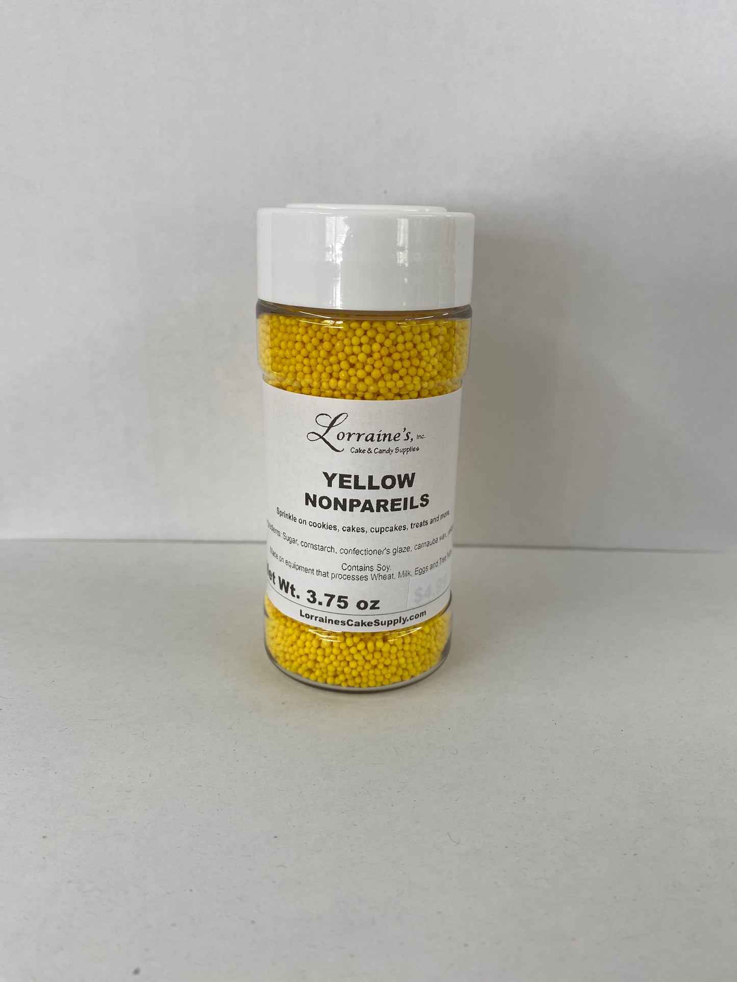 Yellow Nonpareils, 3.75oz