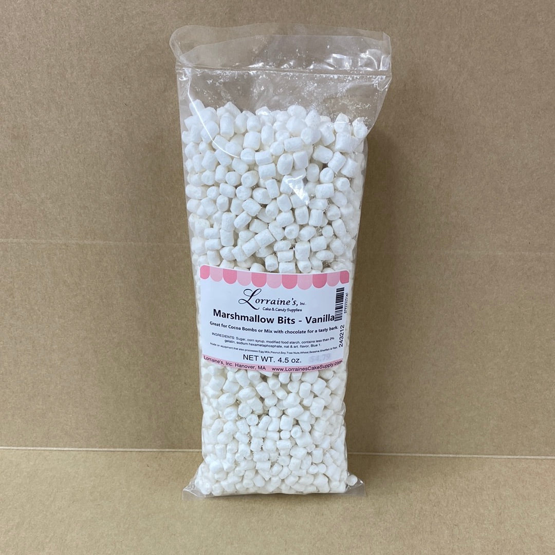 White Marshmallow Bits, 4.5 oz