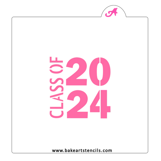 Class Of 2024 Cookie Stencil (small)