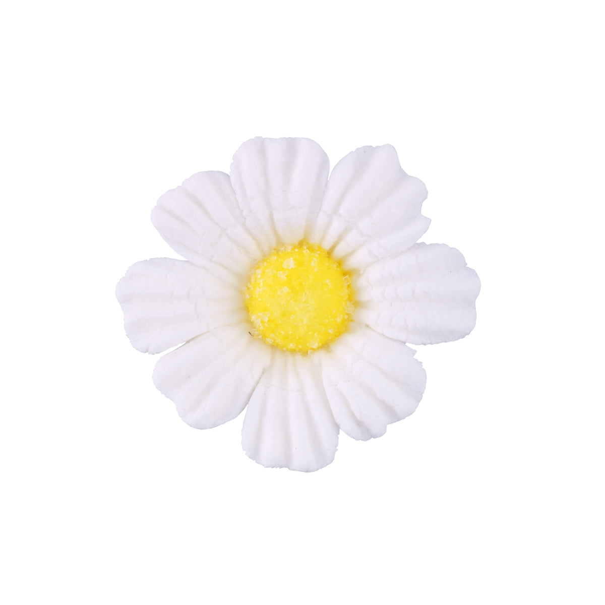 Gum Paste White Daisy, 4 Pack
