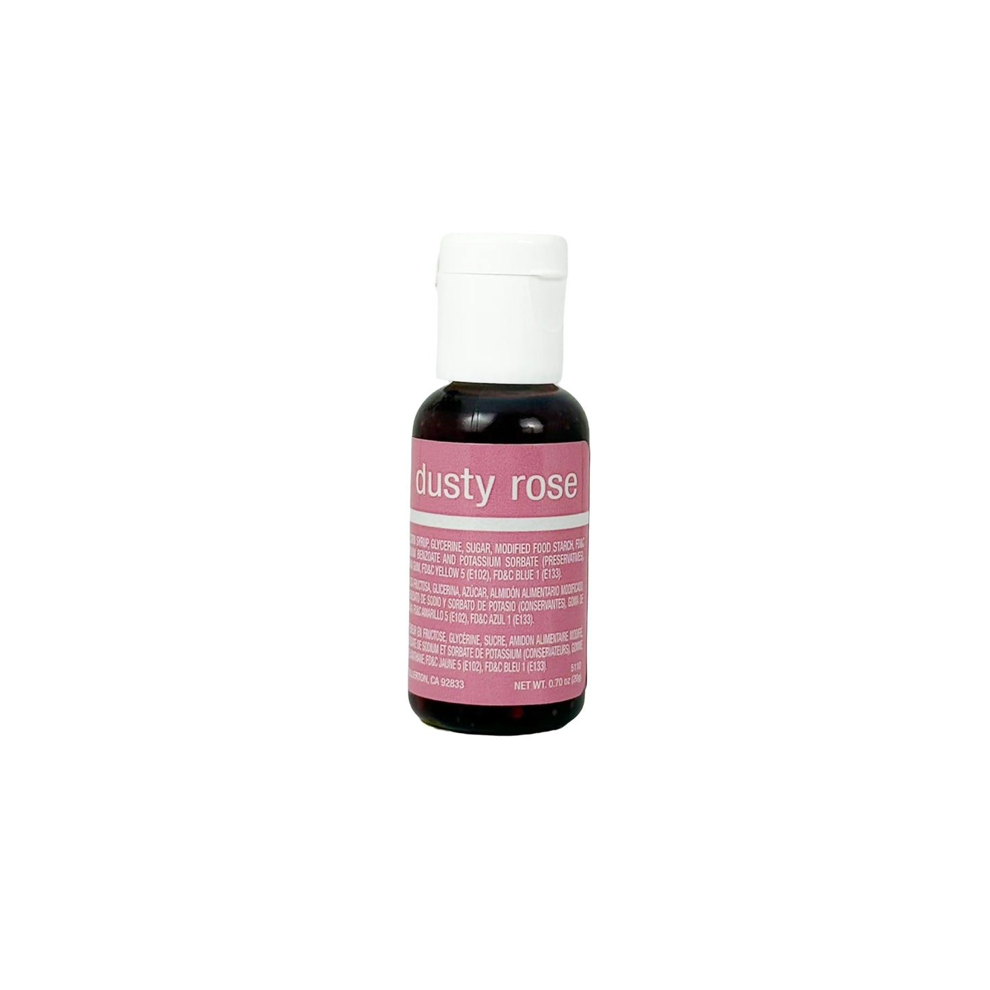 Dusty Rose Liqui-Gel .70 (Chefmaster)