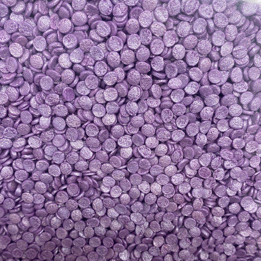 Confetti Pearl Purple Sequins,  2 oz