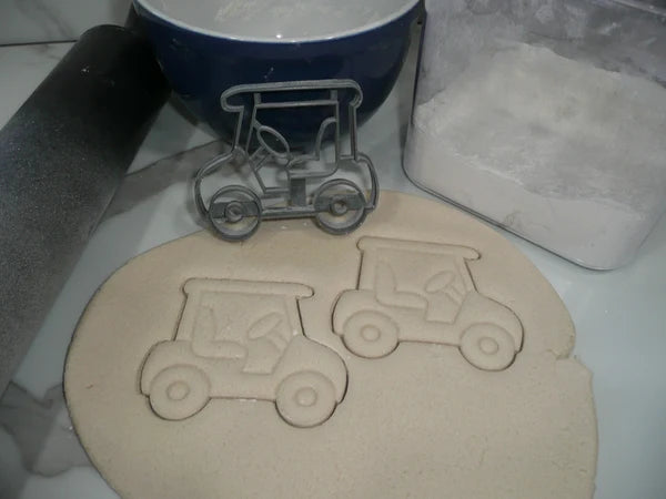 Golf Cart Plastic Cookie Cutter
