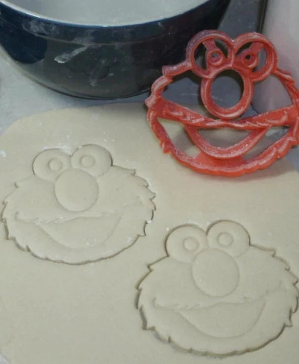 Elmo Sesame Street Plastic Cookie Cutter