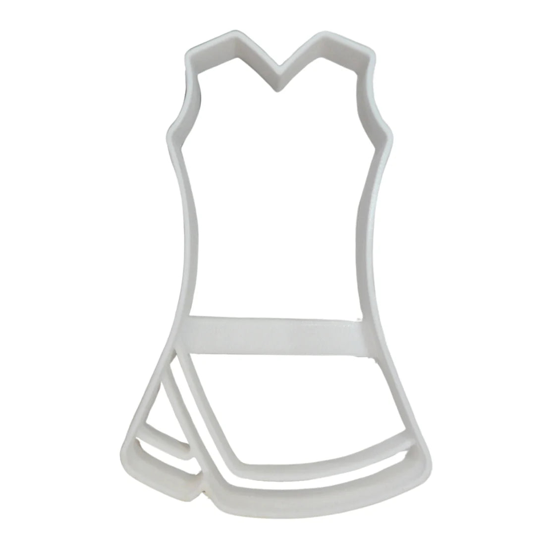 Cheerleader Uniform Plastic Cookie Cutter
