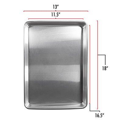 Fat Daddio's ProSeries Cookie Sheet, 18"x 13"x 1"