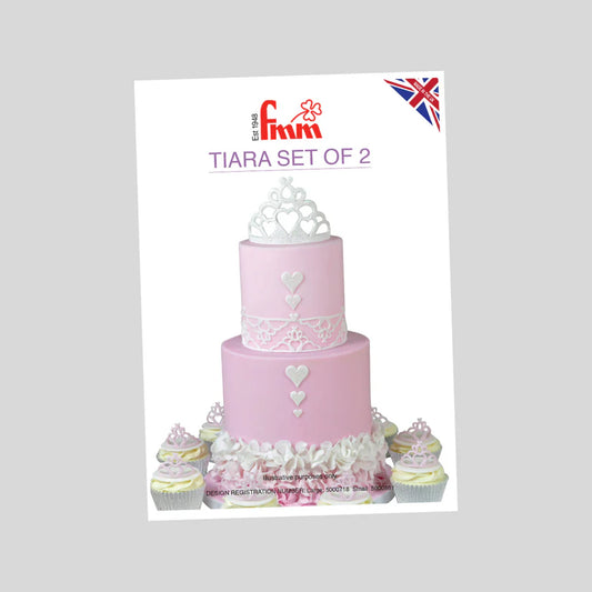 FMM Tiara Fondant Cutter Set, 2 piece