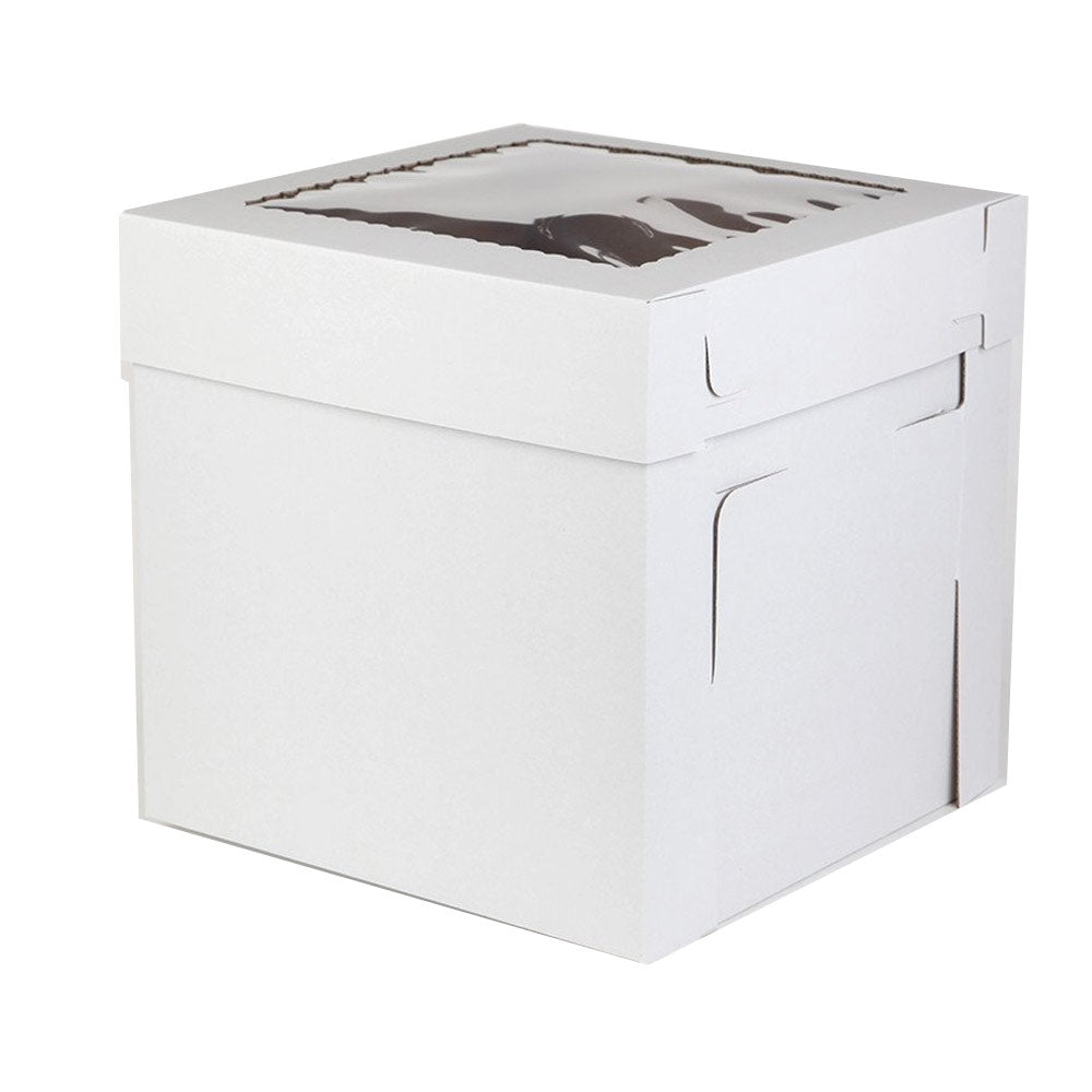 Tall Cake Box with Window 14x14x12