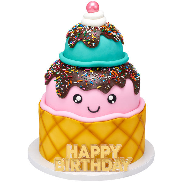 Happy Birthday Gold Layon