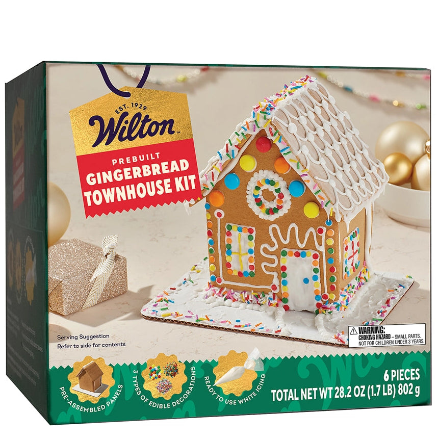 Gingerbread Townhouse, Pre-Built Kit