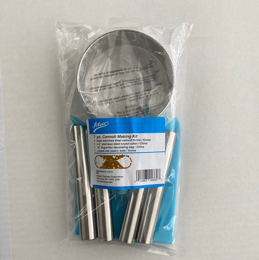 Cannoli Making Kit, 7 pieces