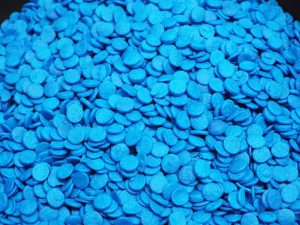 Confetti Blue Sequins,  2 oz