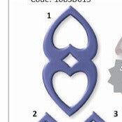 JEM Hollow Double Heart Cutter