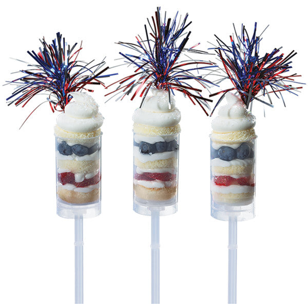 Tinsel Pick, Patriotic, 2 Pack