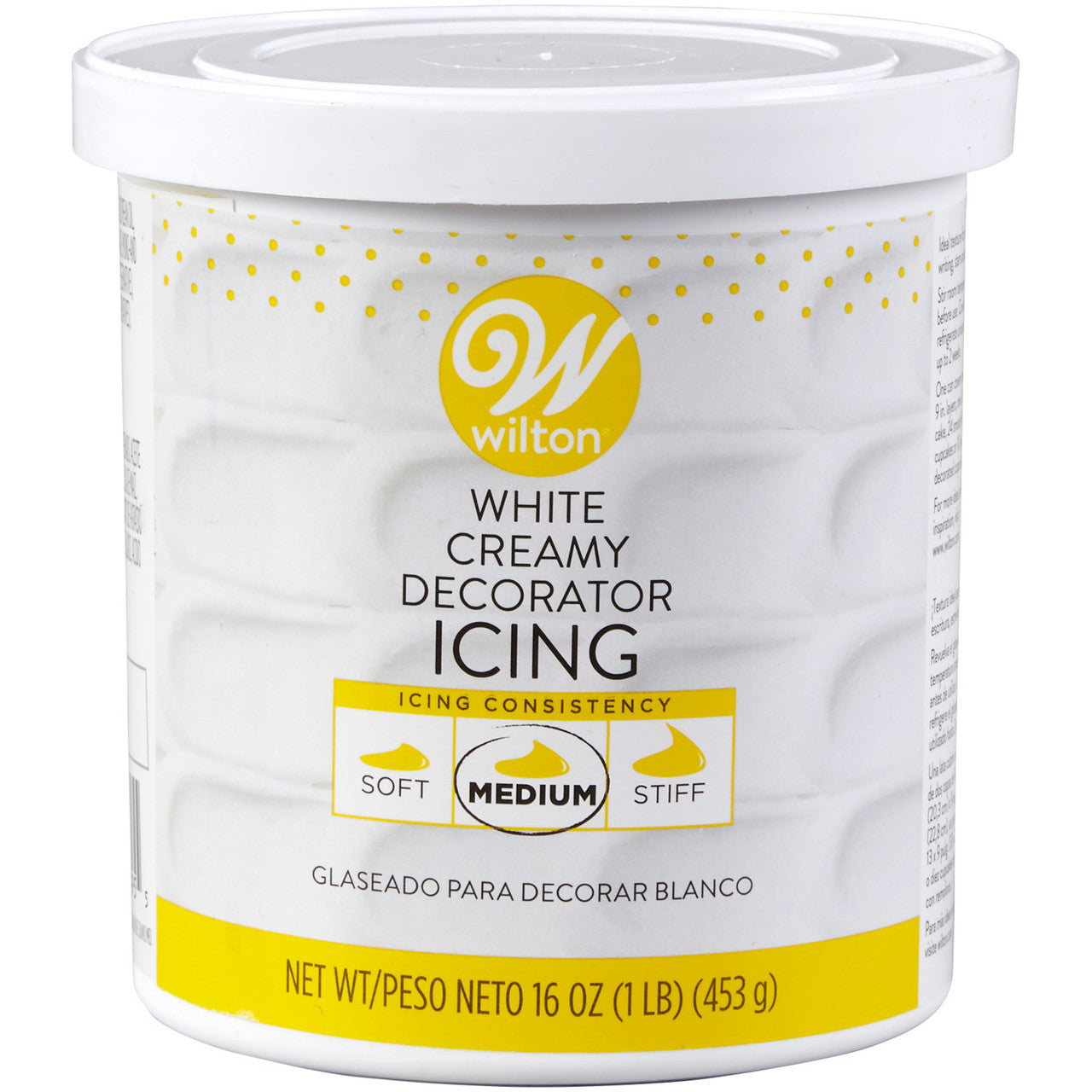 Wilton White Decorator Icing Medium, 16 oz