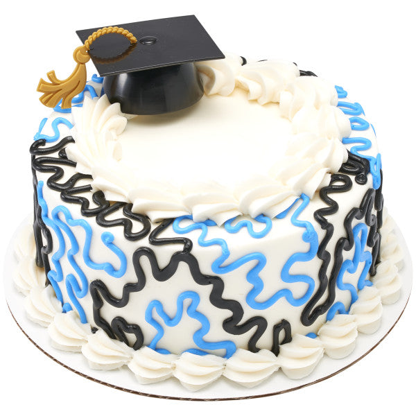 Black Graduation Cap with Tassel