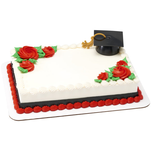 Black Graduation Cap with Tassel