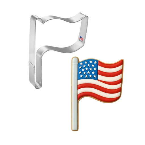 Flag Cookie Cutter, 4"