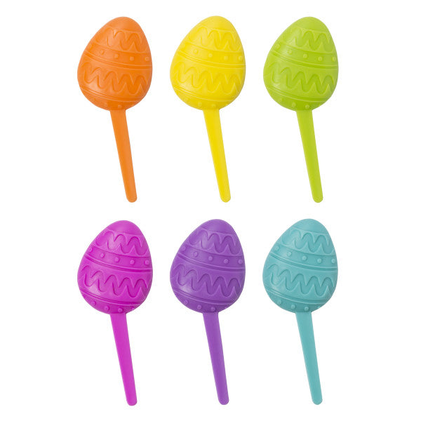 Decorated Easter Egg Picks, 12 pack