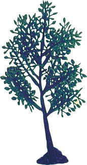 Tree with Branches, 4", 2 Pack