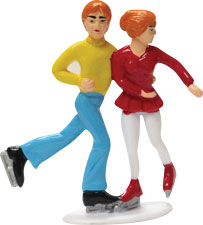 Ice Skater Set, 3"