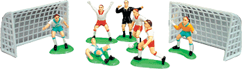 Soccer Team Cake Topper Set