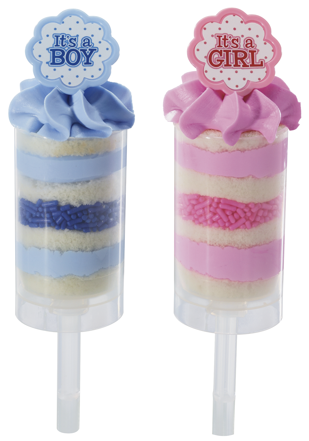Push-Up Pop Container, 10 Pack