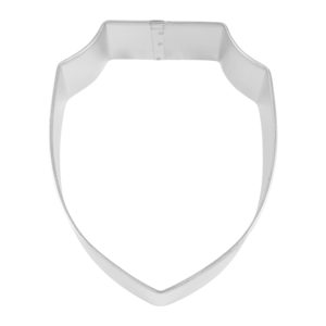 Shield Plaque Cookie Cutter, 4"