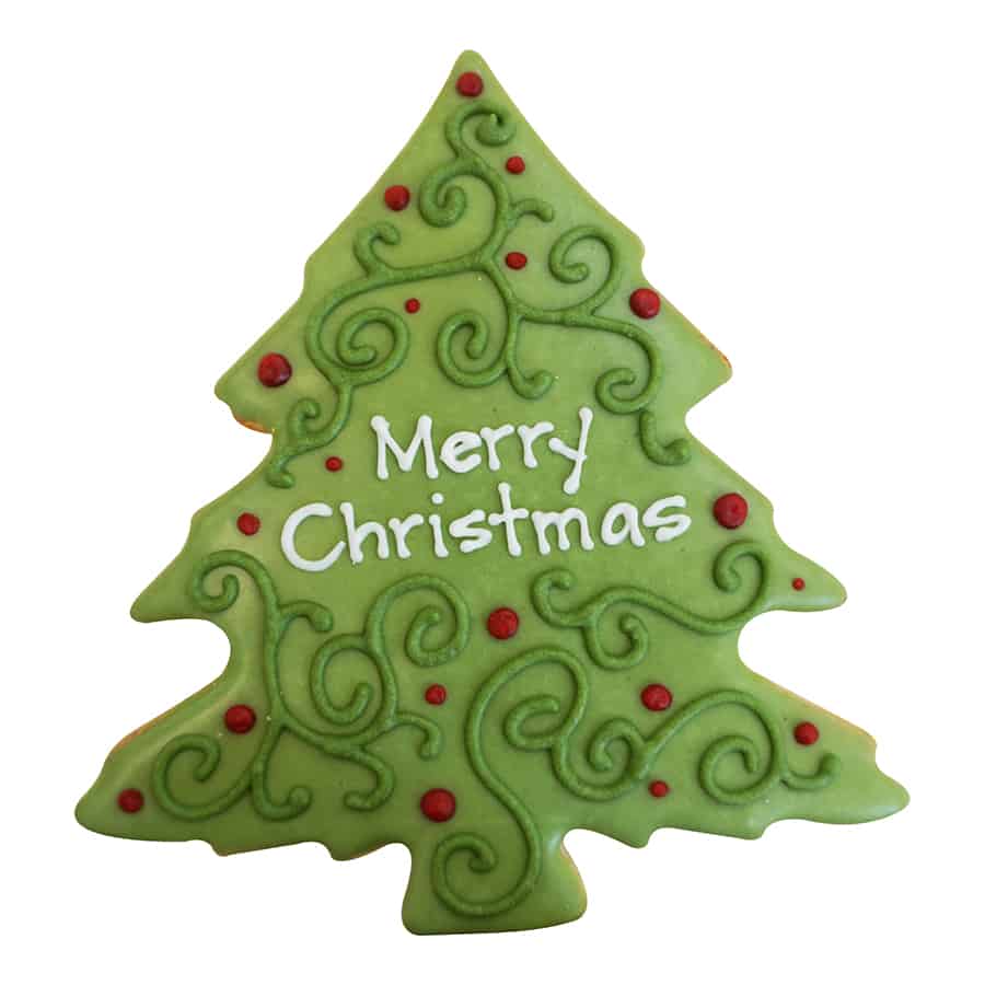Fancy Christmas Tree Cookie Cutter, 5"