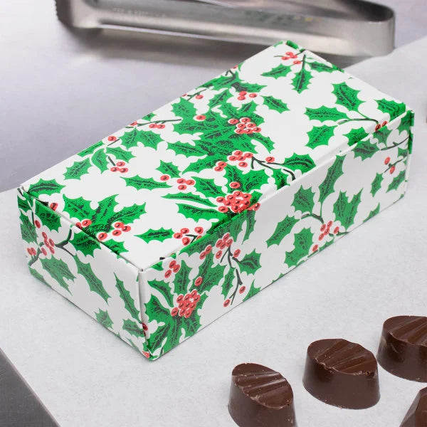 Holly Box, 1lb, 1 Piece