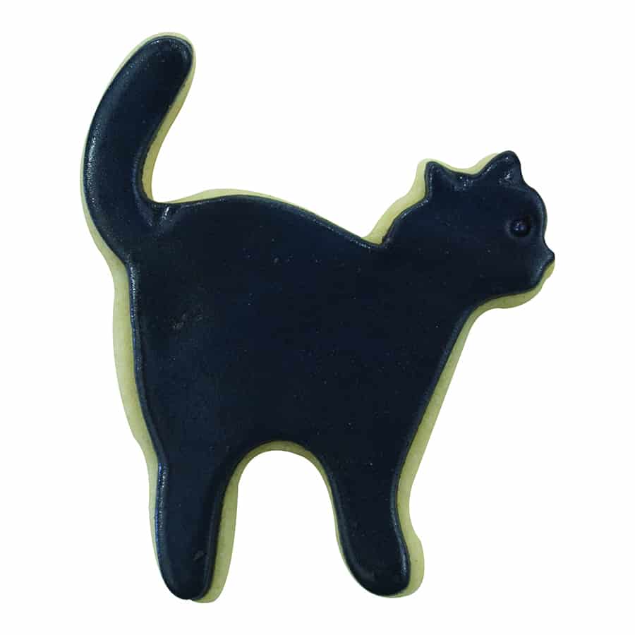 Witch's Cat Cookie Cutter, 3"
