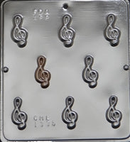 G Clef Musical Note Mold