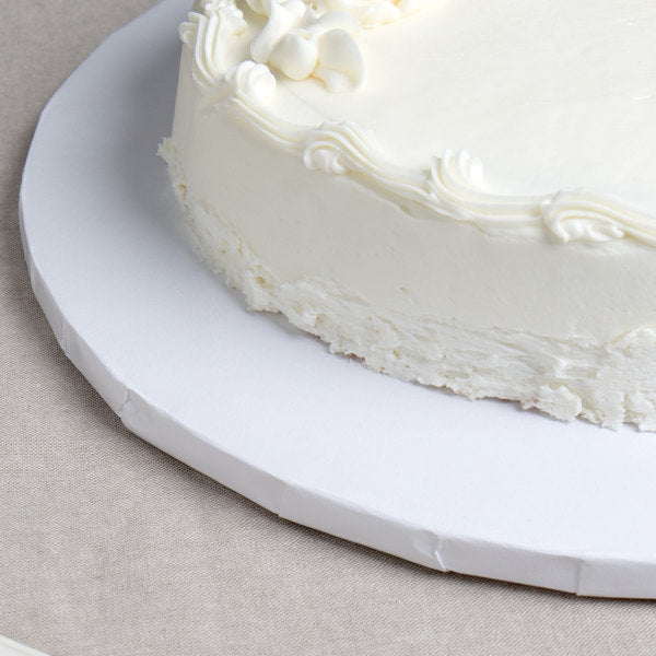 Round Cake Drum, 14", White