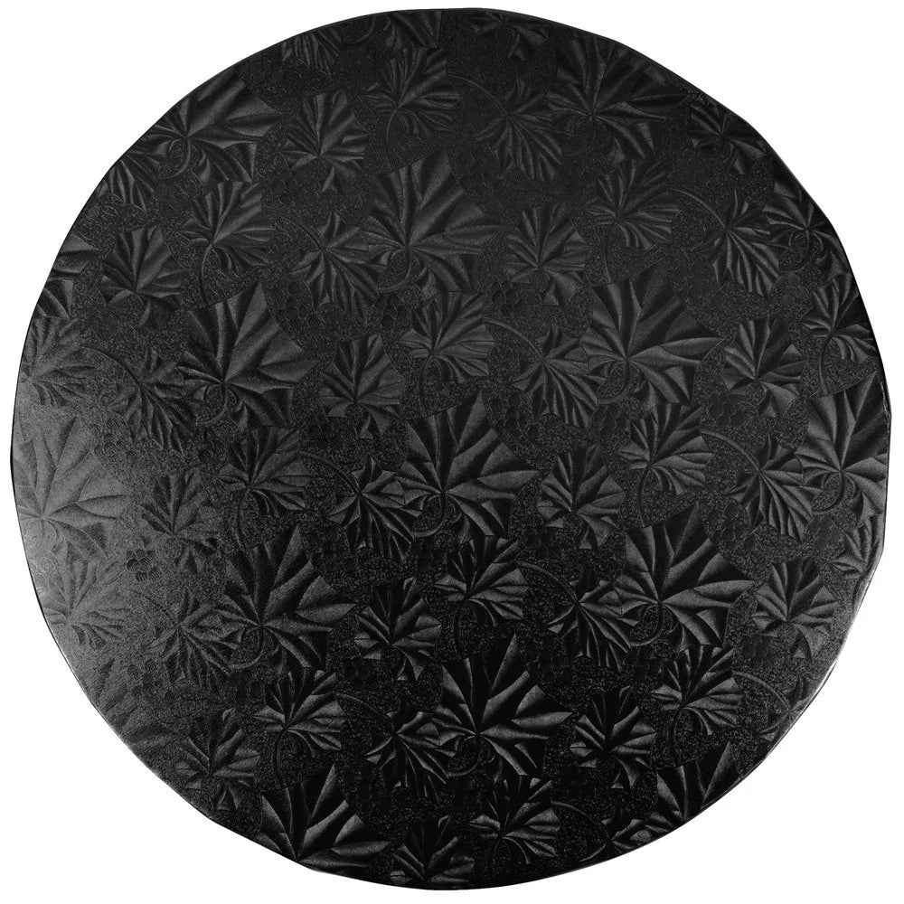 Round Cake Drum, 12", Black